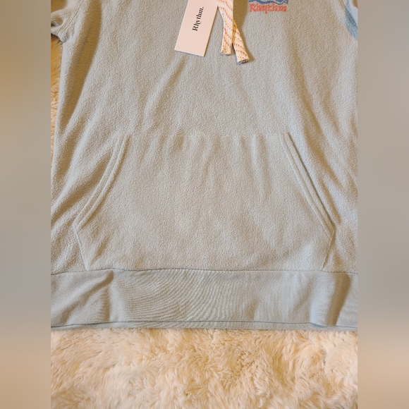 Rhythm light blue hoodie size small - Picture 6 of 8
